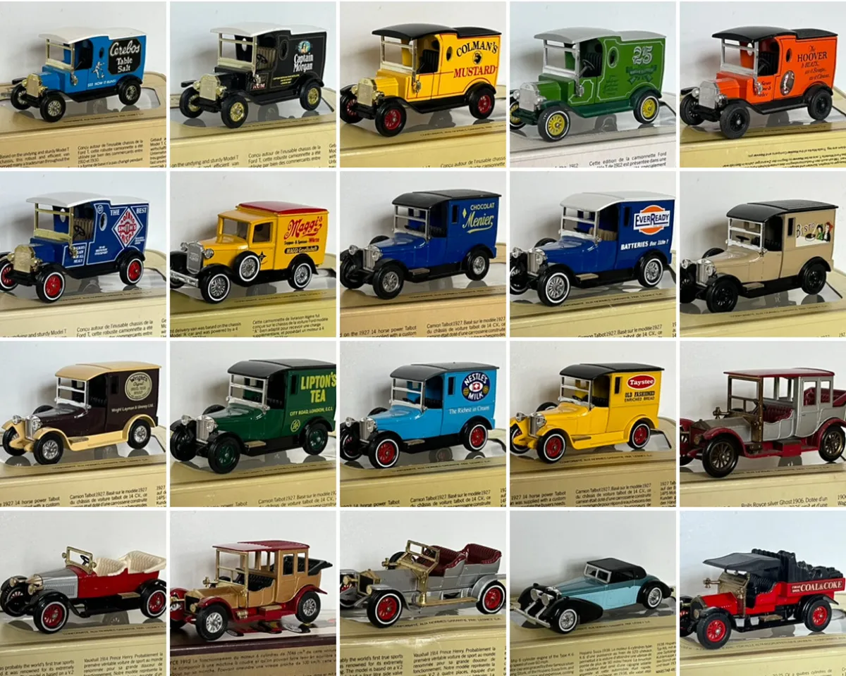 Matchbox Vintage Diecast Models CREAM BOXES - Image 1