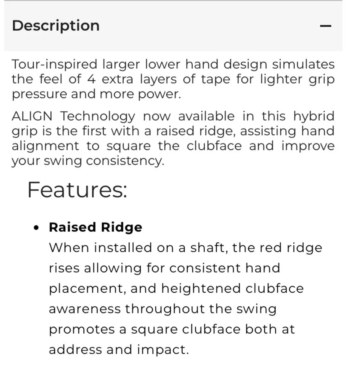MIDSIZE Golf Pride Plus 4  Align Grips - Image 4