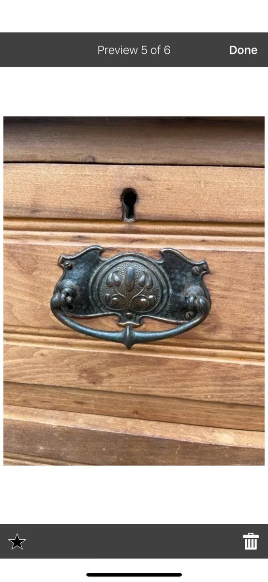 Chest of drawers Antique Pine - Image 3