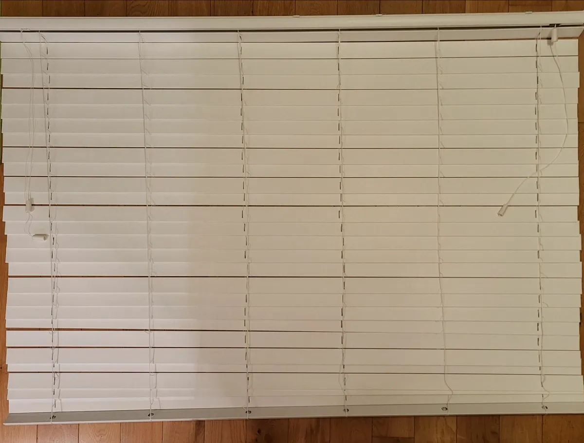 Window blinds, white (2), 170W x130H cm - Image 1
