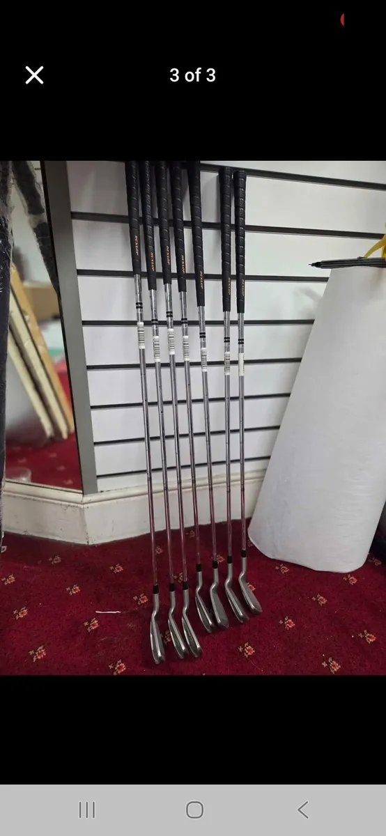 Set of iron golf clubs 3-9 + P Club - Image 4