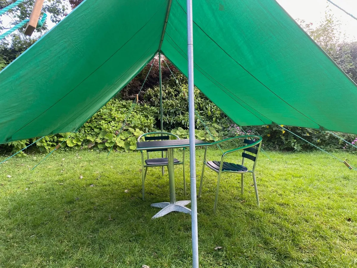 Canvas dining shelter - Image 3