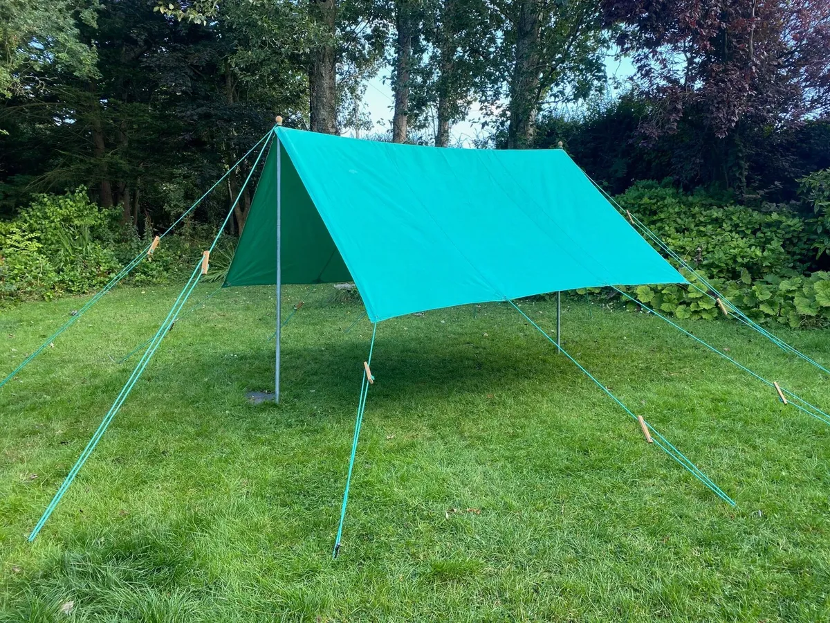 Canvas dining shelter - Image 4