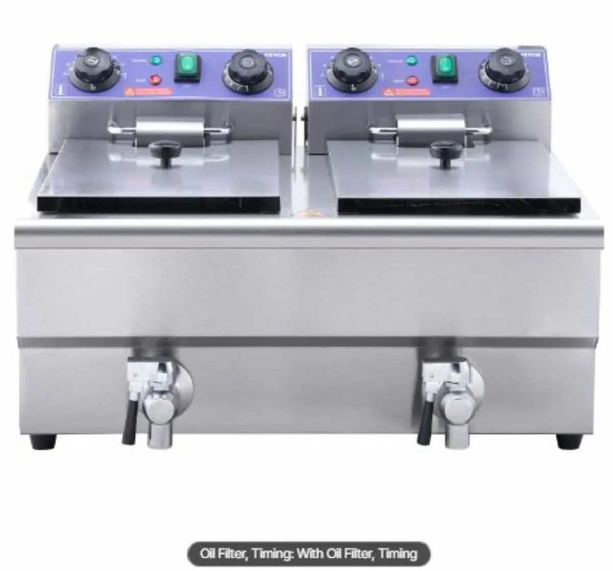 Commercial Electric Deep Fryer Countertop Deep Fry - Image 4