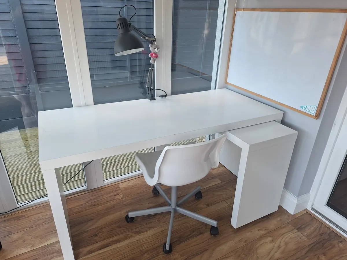 Study Desk, Chair & Selving - Image 2