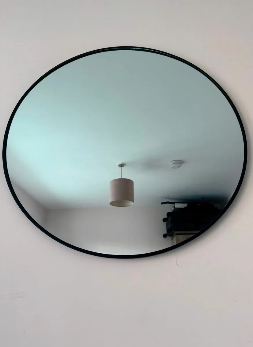 Round Mirror - Ikea - "LINDBYN" - Image 2