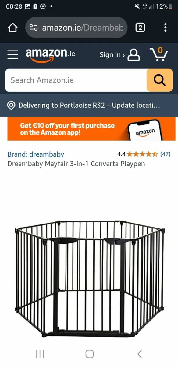 Baby Toddler Playpen - Image 3