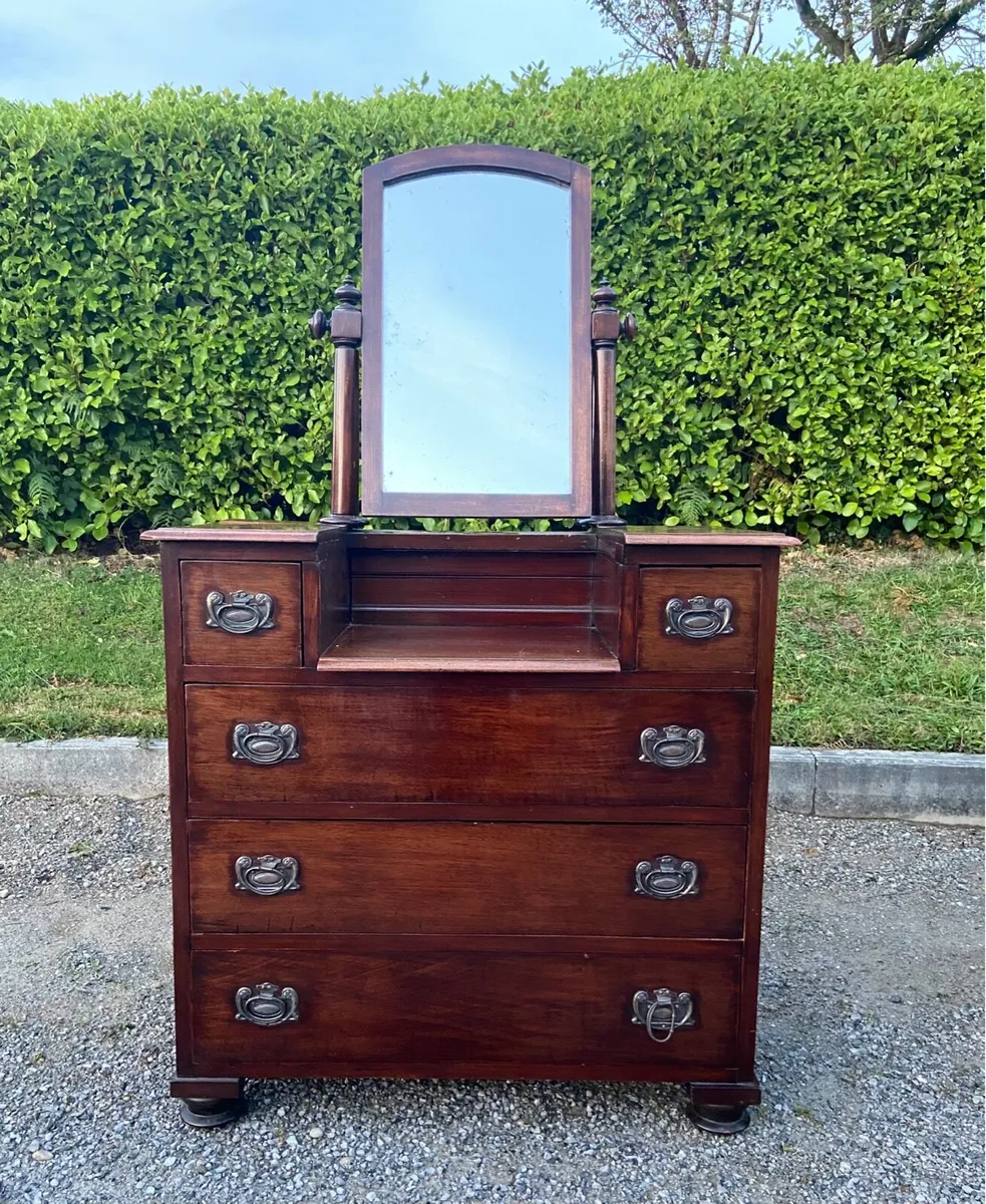 Antique Art Nouveau dresser - Image 2