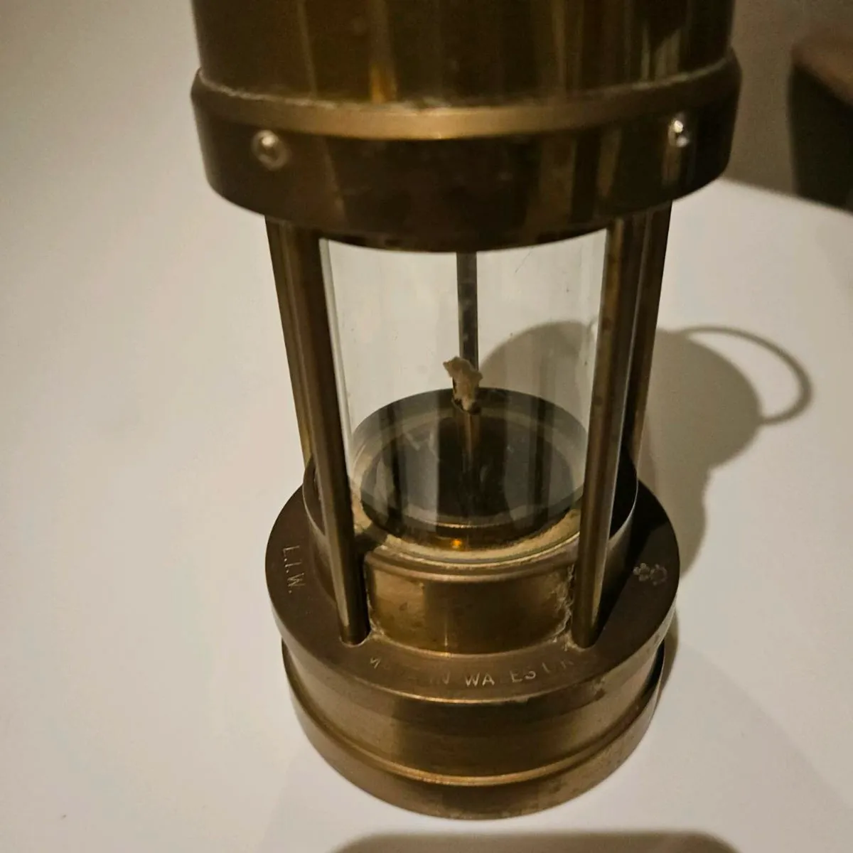 Brass miners lamp - Image 2