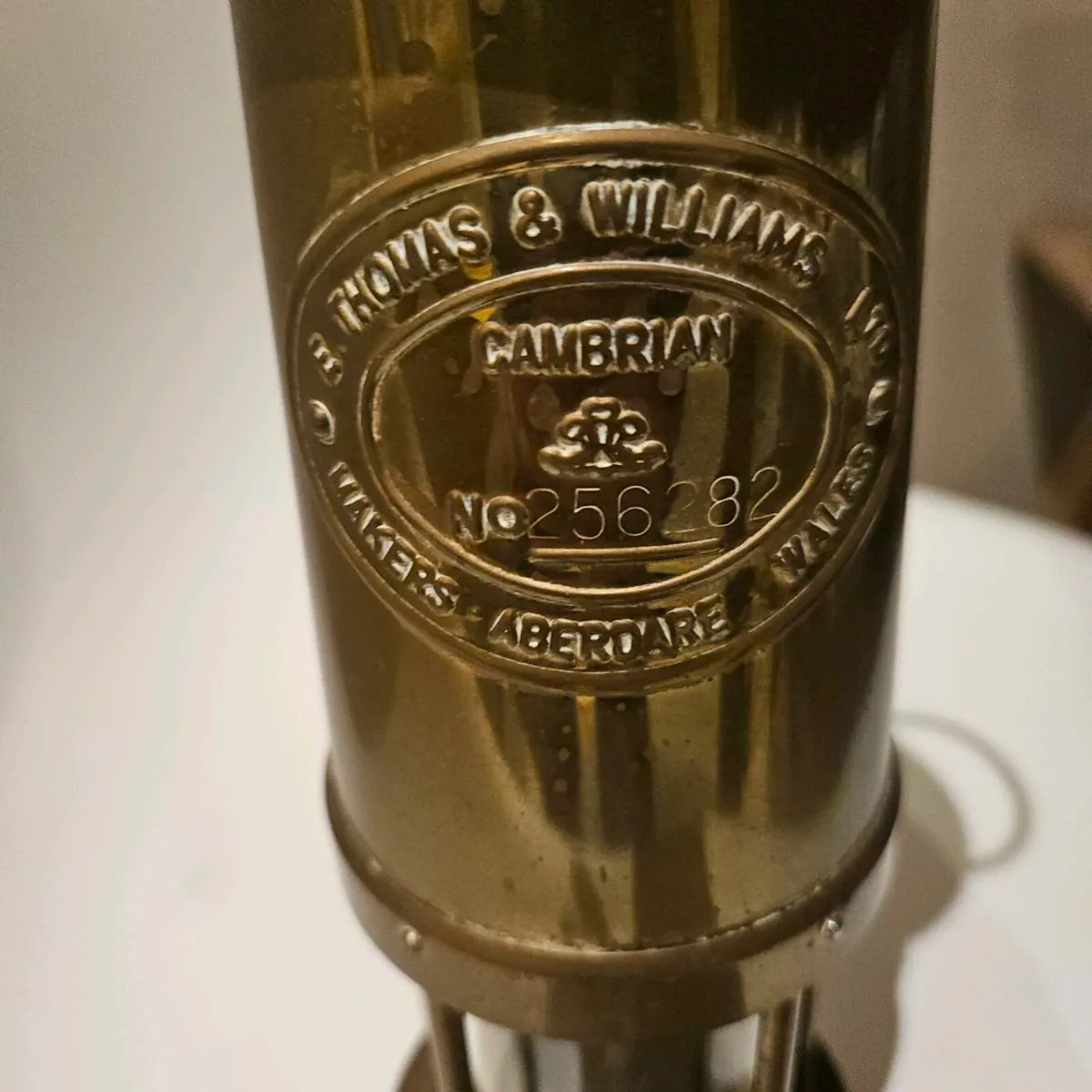 Brass miners lamp - Image 3