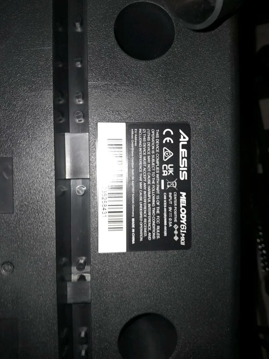 Unused Alesis keyboard, stand,seat,mic - Image 3