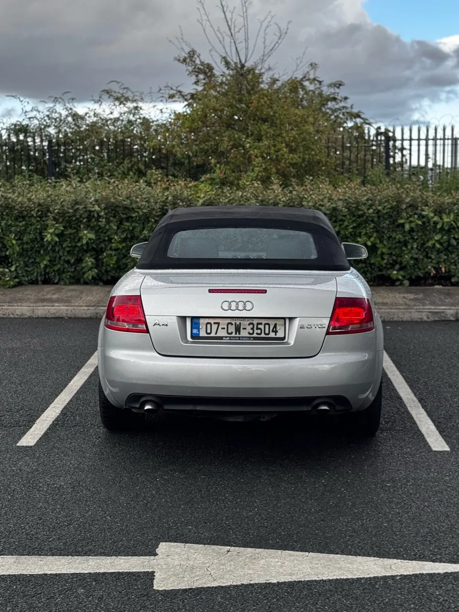 2007 Audi A4 Convertible 2L NCT 07/26 - Image 3