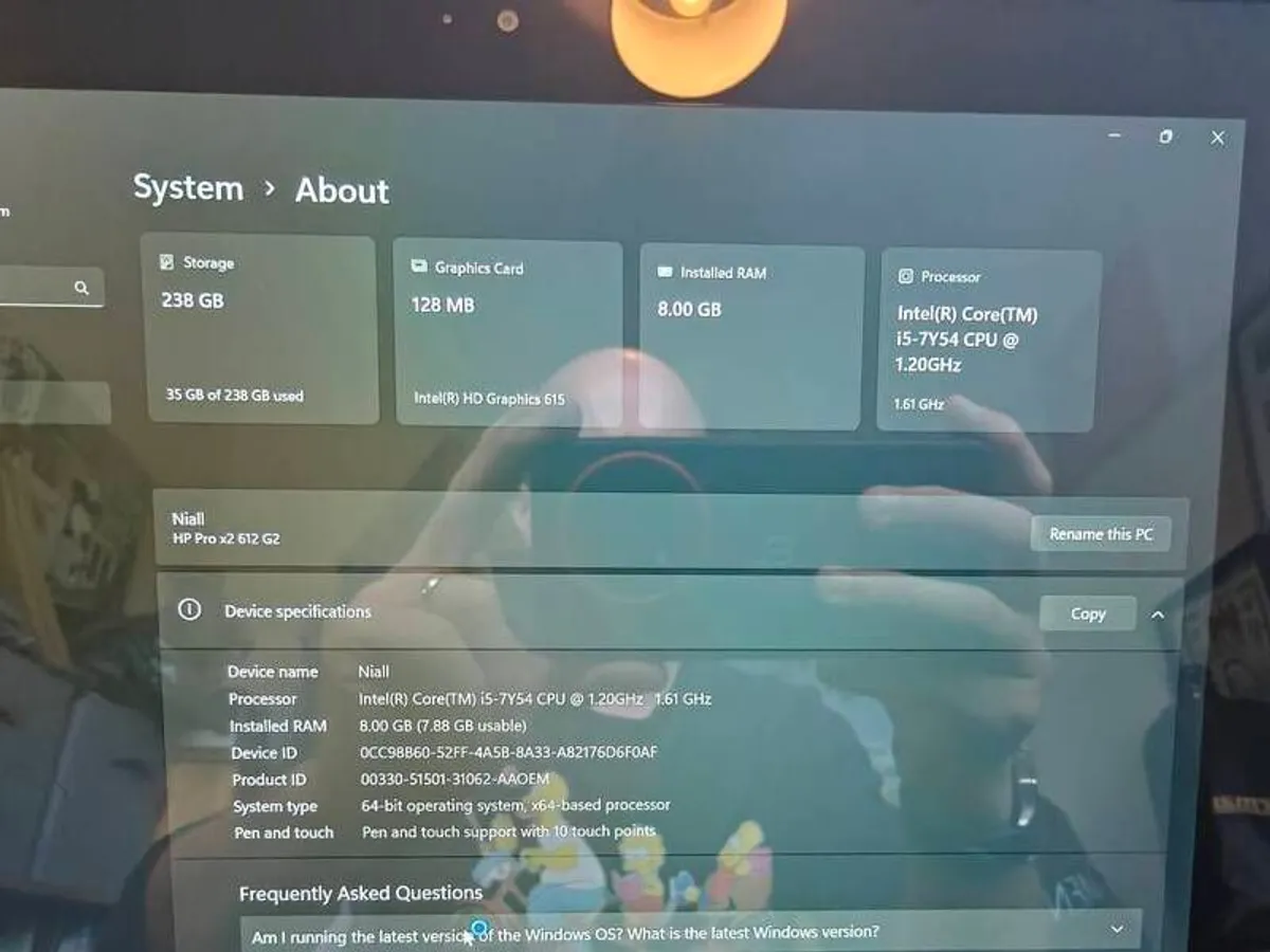 HP Elite X2 Pro Touchscreen Tablet, Win 11 Pro, I5 - Image 3