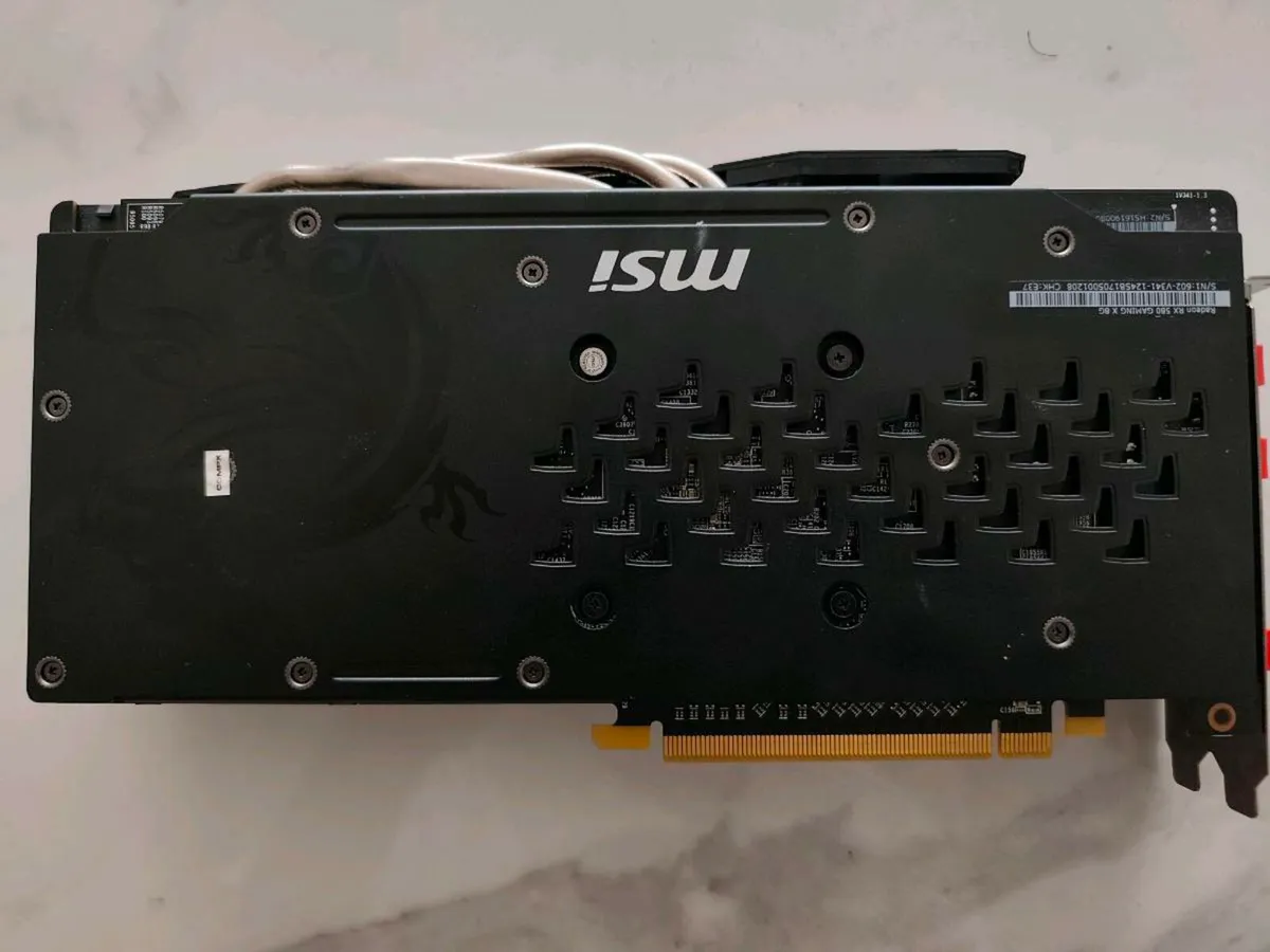 MSI 580 gaming x 8gb - Image 2