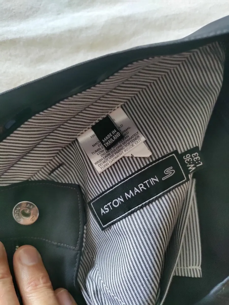 Aston Martin trousers x2 36/30 - Image 3