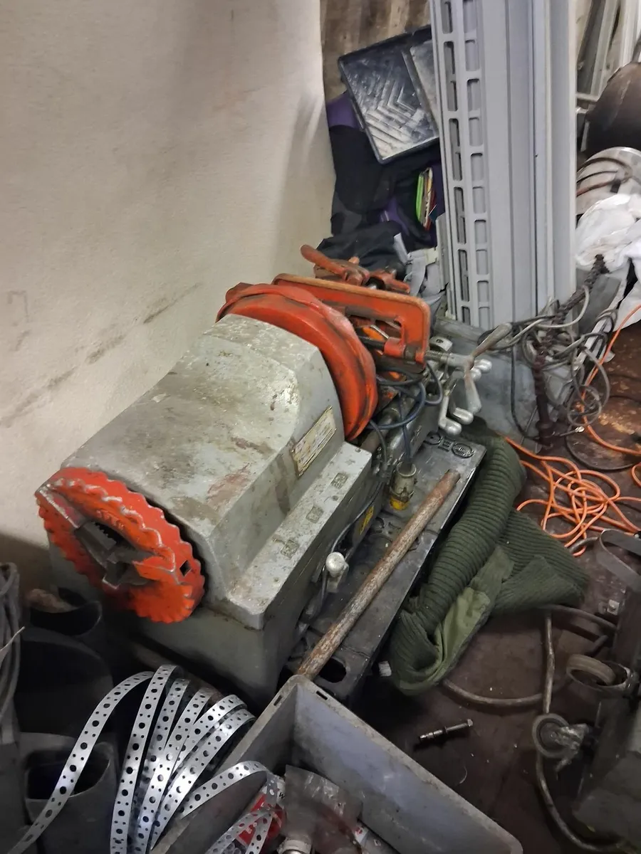 Pipe Threading machines x 2 - Image 3