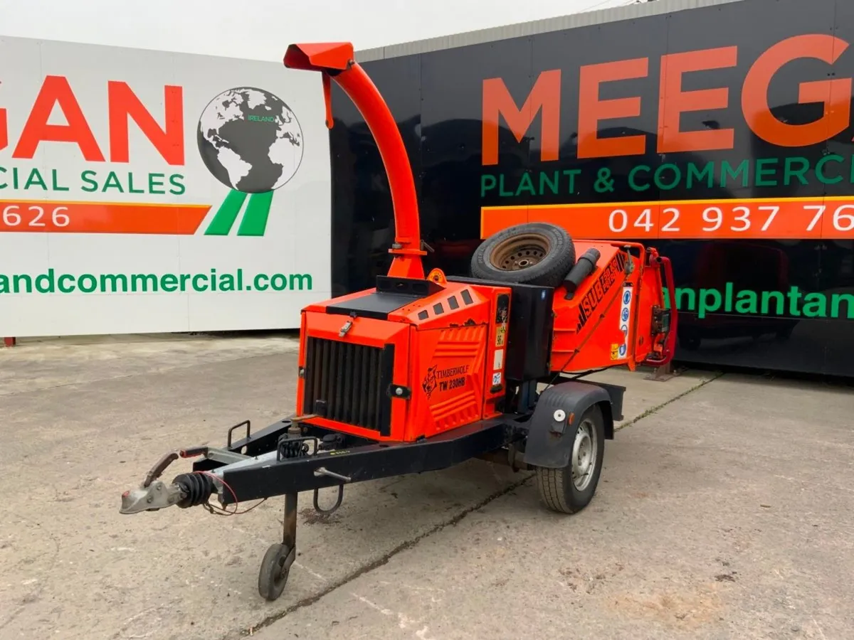 2021 TIMBERWOLF Tw 230HB WOOD CHIPPER....822. - Image 3