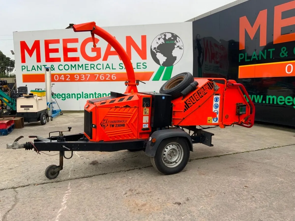 2021 TIMBERWOLF Tw 230HB WOOD CHIPPER....822. - Image 1