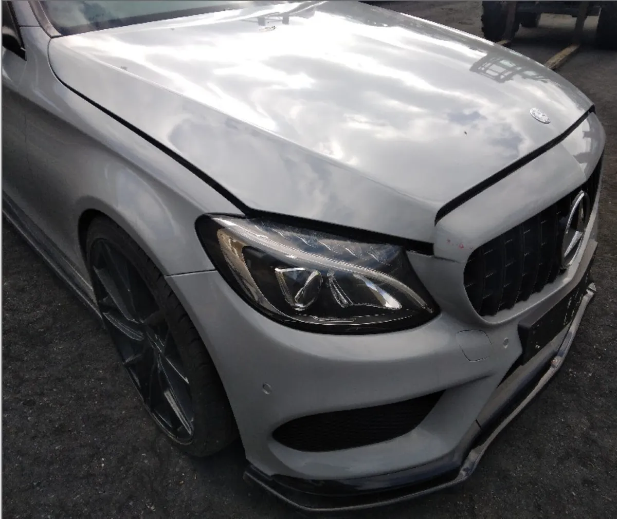 2015 Mercdes C220 AMG Line W205 Complete Front End - Image 1