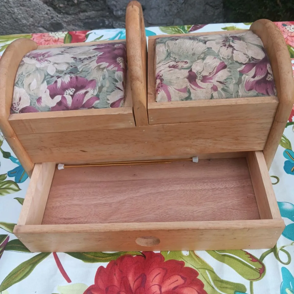 Vintage sewing box