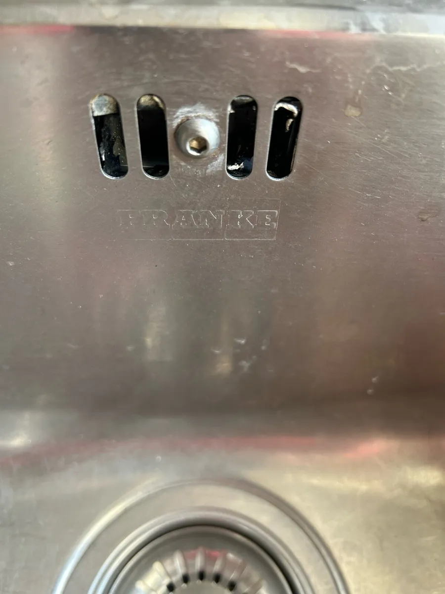 Stainless steel 1.5 Franke sink - Image 2