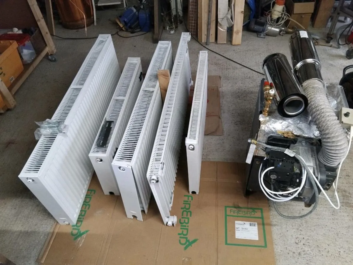 Boiler, Radiators, and Oil Tank package - Image 2