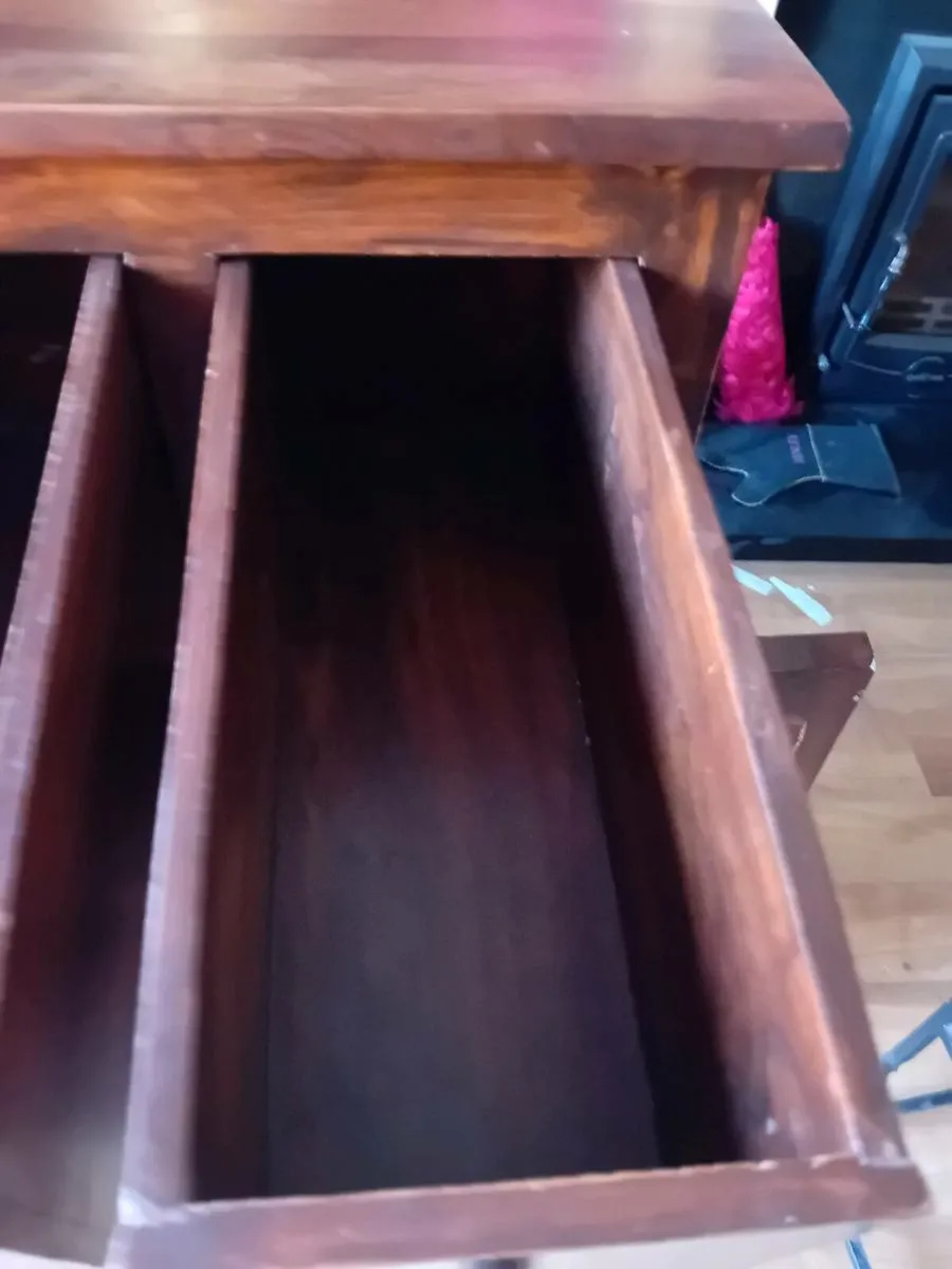 TV stand dresser corner cabinet - Image 4