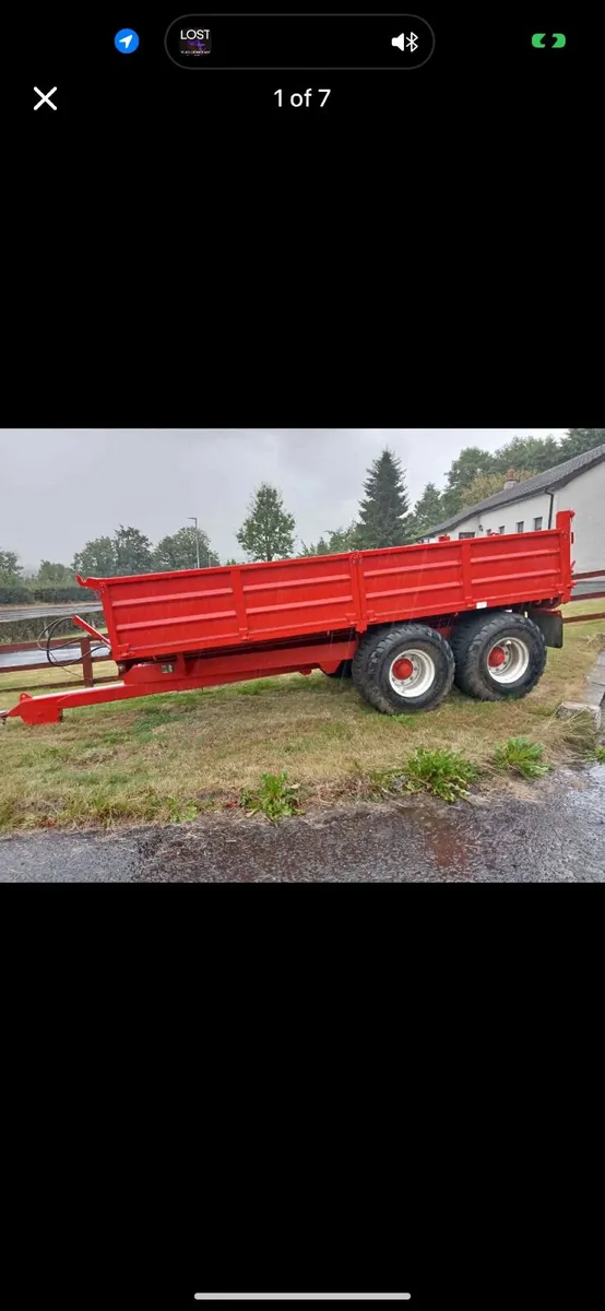 Woods tipping trailer  2023 WOODS 14' x 7' 6" - Image 1