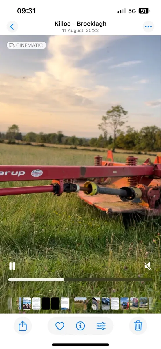 Kverneland 4032 10ft 6 conditioner mower - Image 2