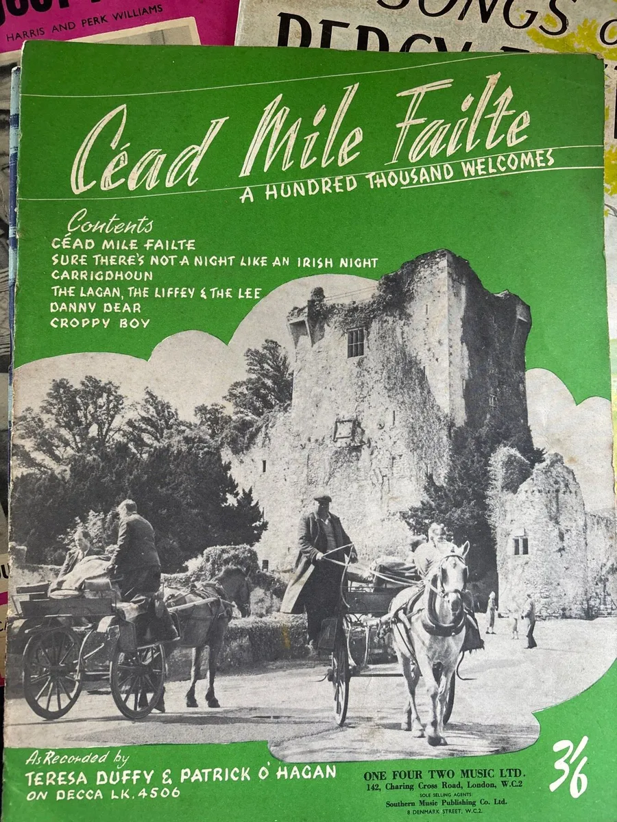 Vintage Irish sheet music - Image 1