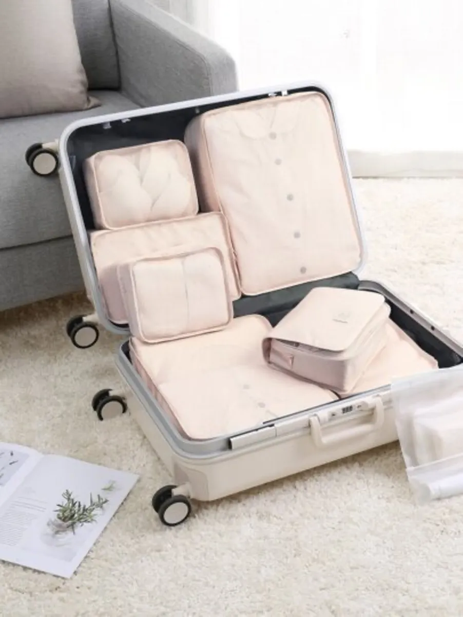 Travel Essentials - 4 piece Travel Packing Cubes - Image 1