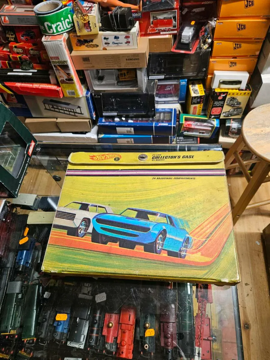 Vintage Hotwheels Collectors case - Image 1