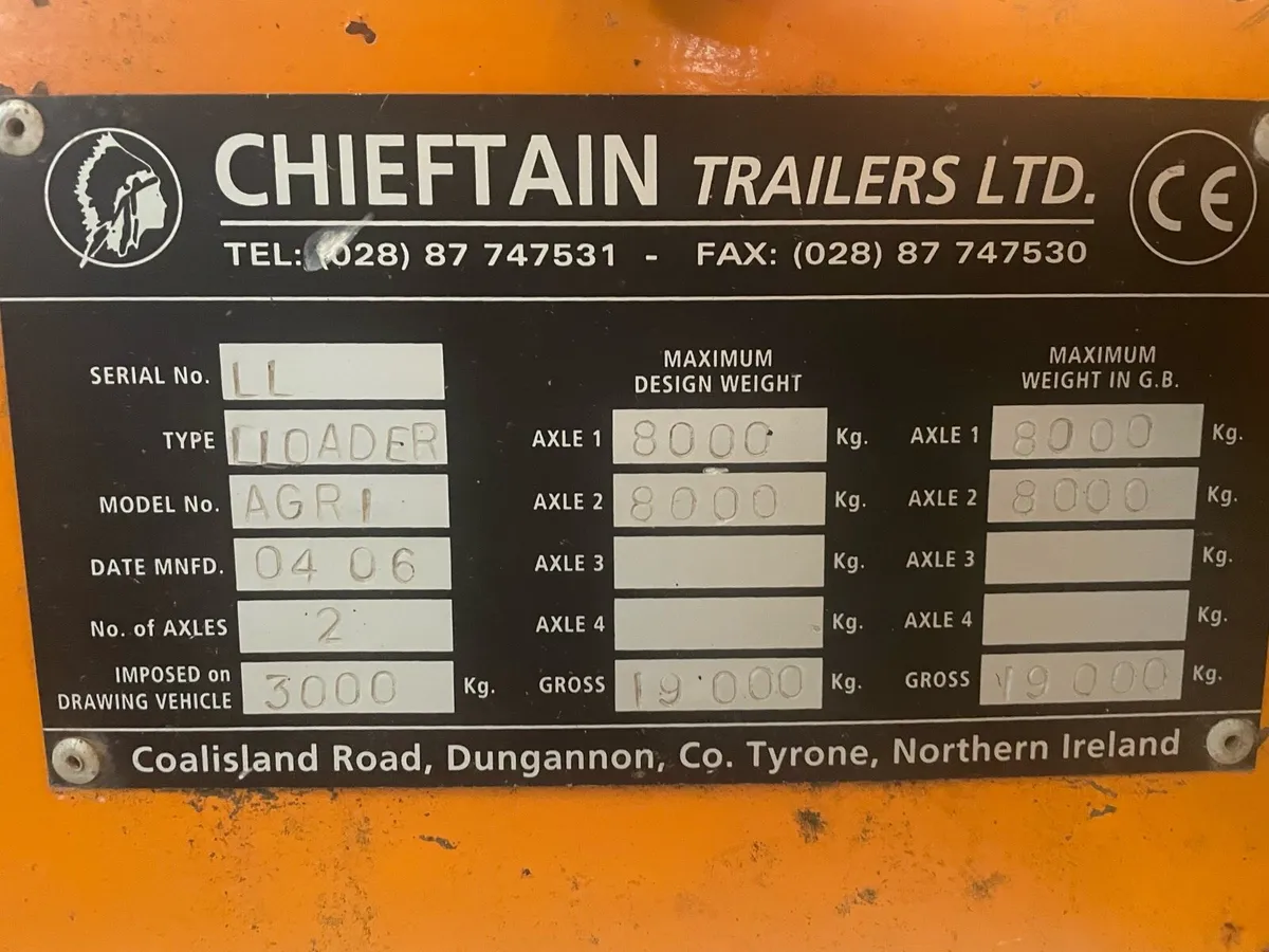 19 Ton Chieftain low loader - Image 2