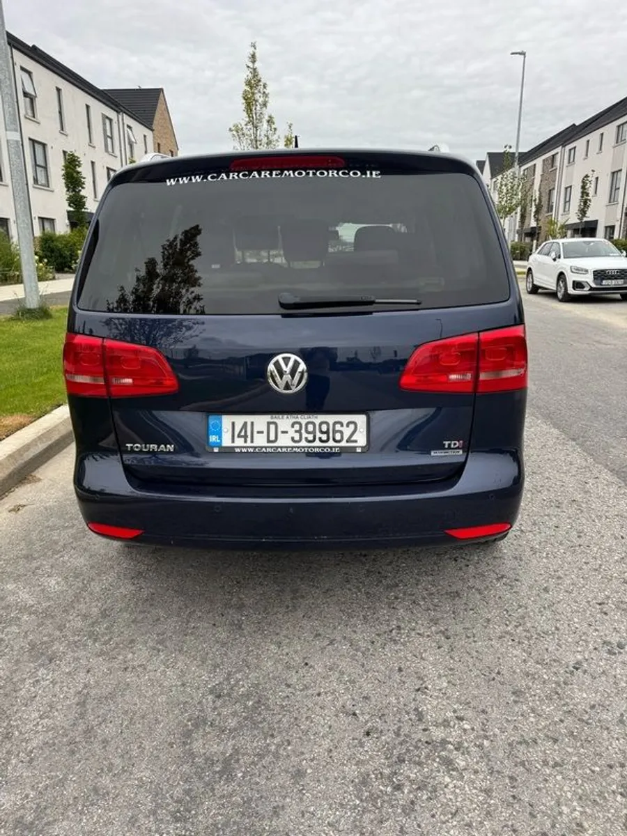 2014  Volkswagen Touran 1.6 Diesel 7 Seater 7 speed Automatic with brand new Nct - Image 2