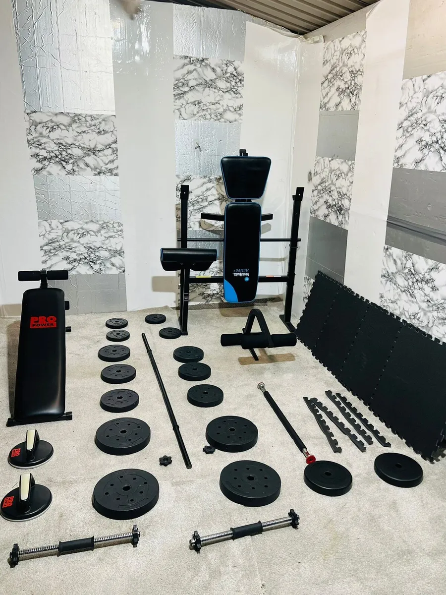 WEIGHTS BNECHS BARBELL DUMBBELLS MATS ETC - Image 2