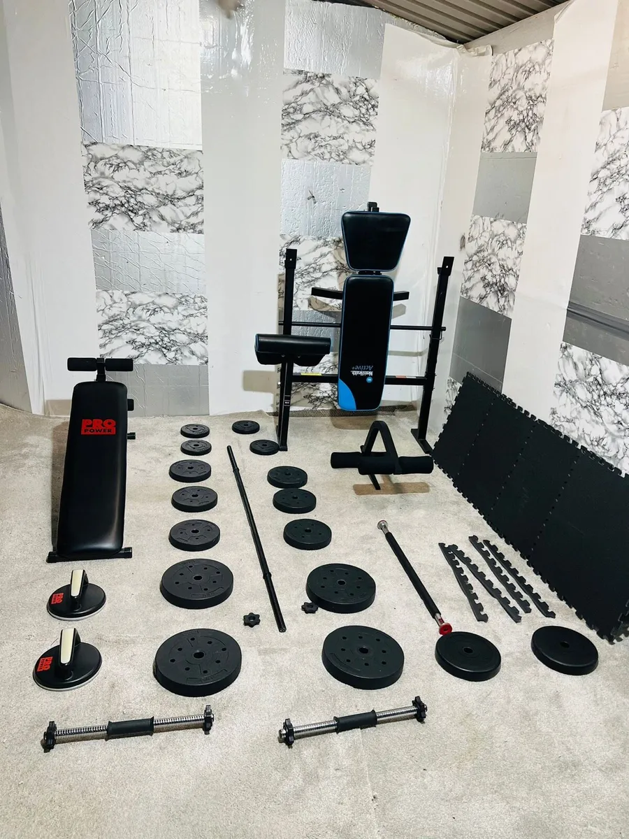WEIGHTS BNECHS BARBELL DUMBBELLS MATS ETC - Image 4
