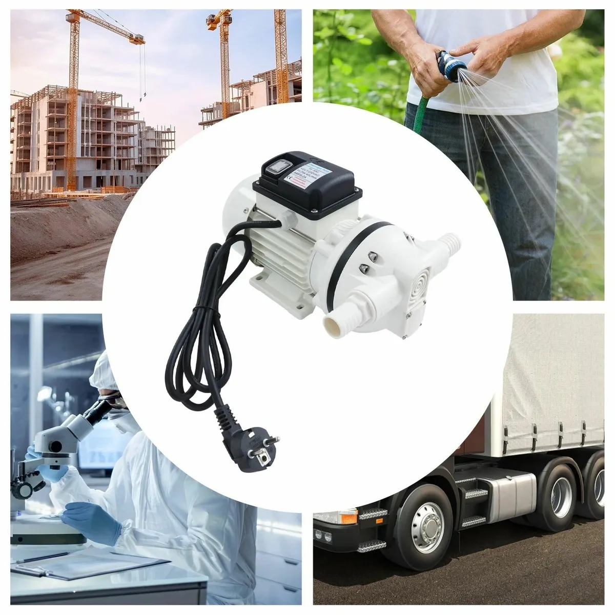 Electric Diaphragm Pump for Irrigation 220V - Image 3