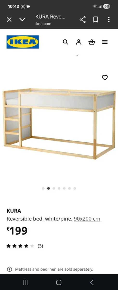 Ikea Kura bed - Image 2