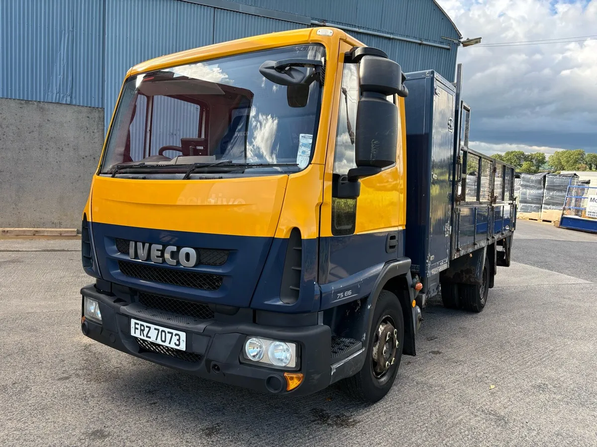 2013 Iveco Cargo 75E16 Dropside Tipper - Image 3