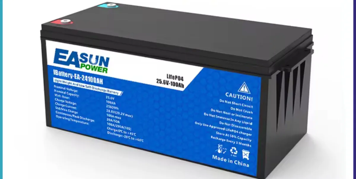 12V  LiFePO4 Battery 100AH Lithium Iron - Image 2