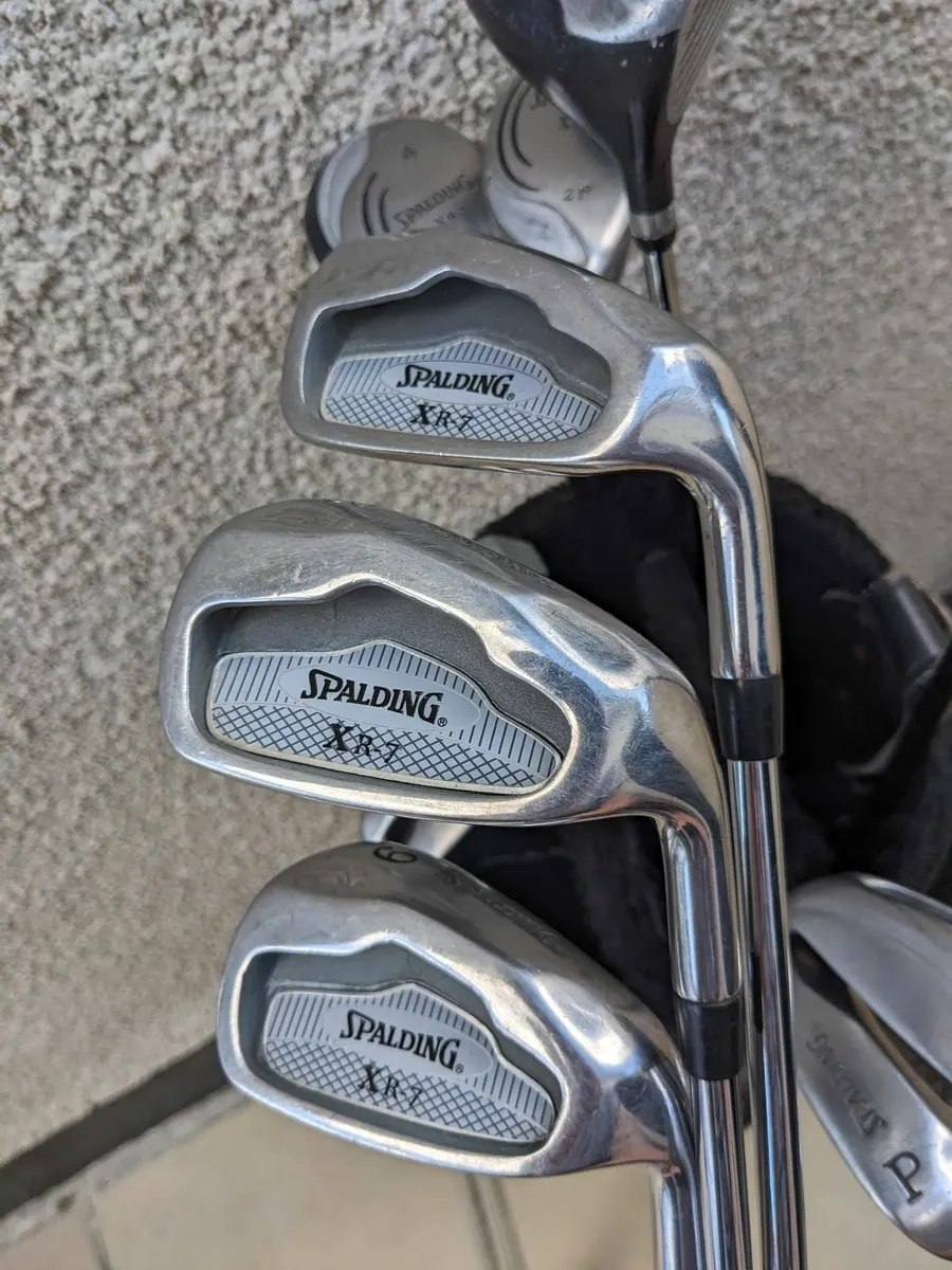 Spalding Set and Golf Bag. - Image 4