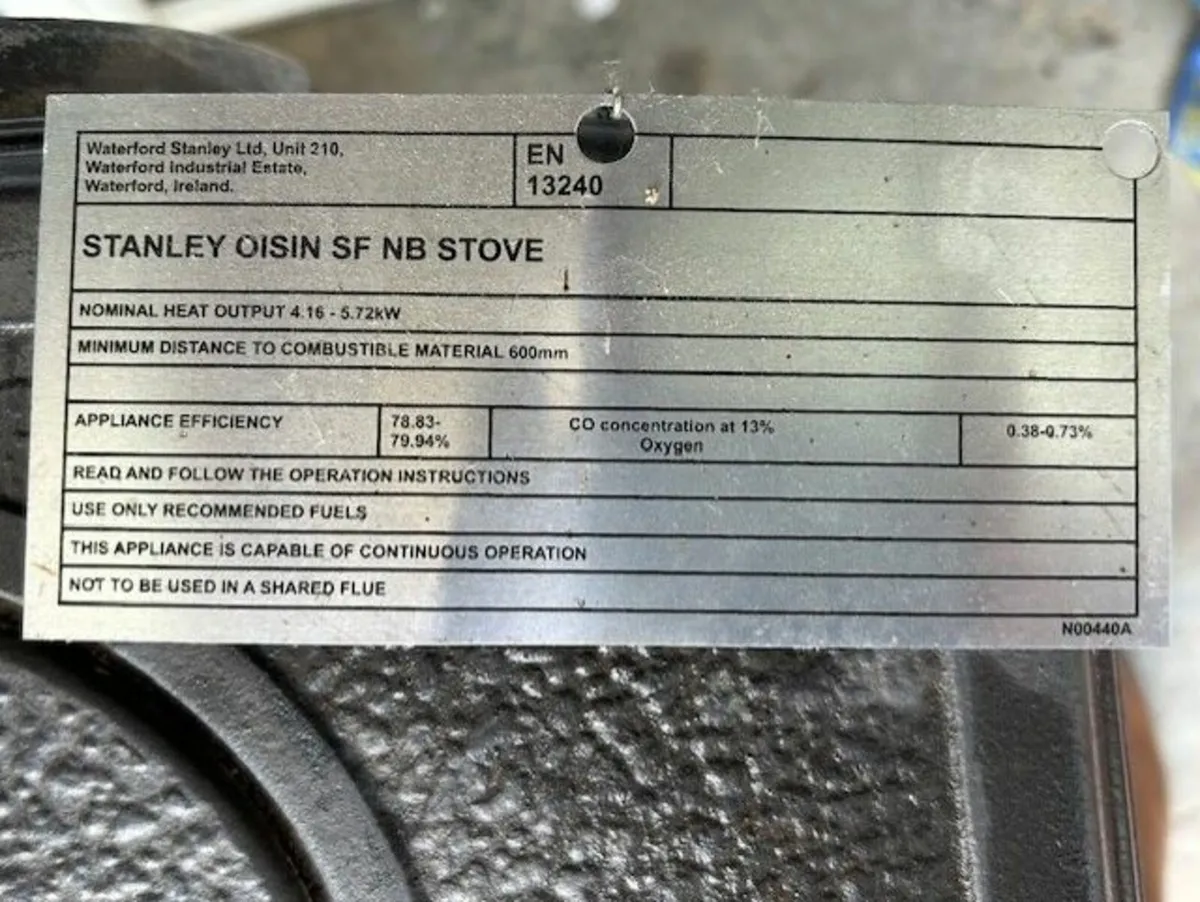Stanley Oisin Stove - Image 1