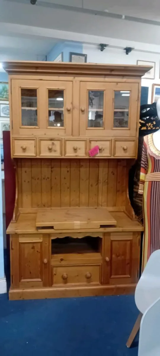 Modern Solid Pine Kitchen Dresser - Image 1