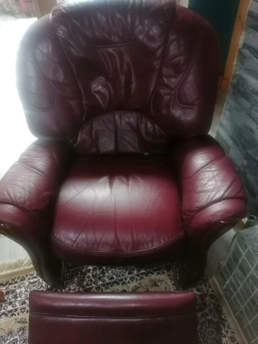 Leather sofa - Image 4