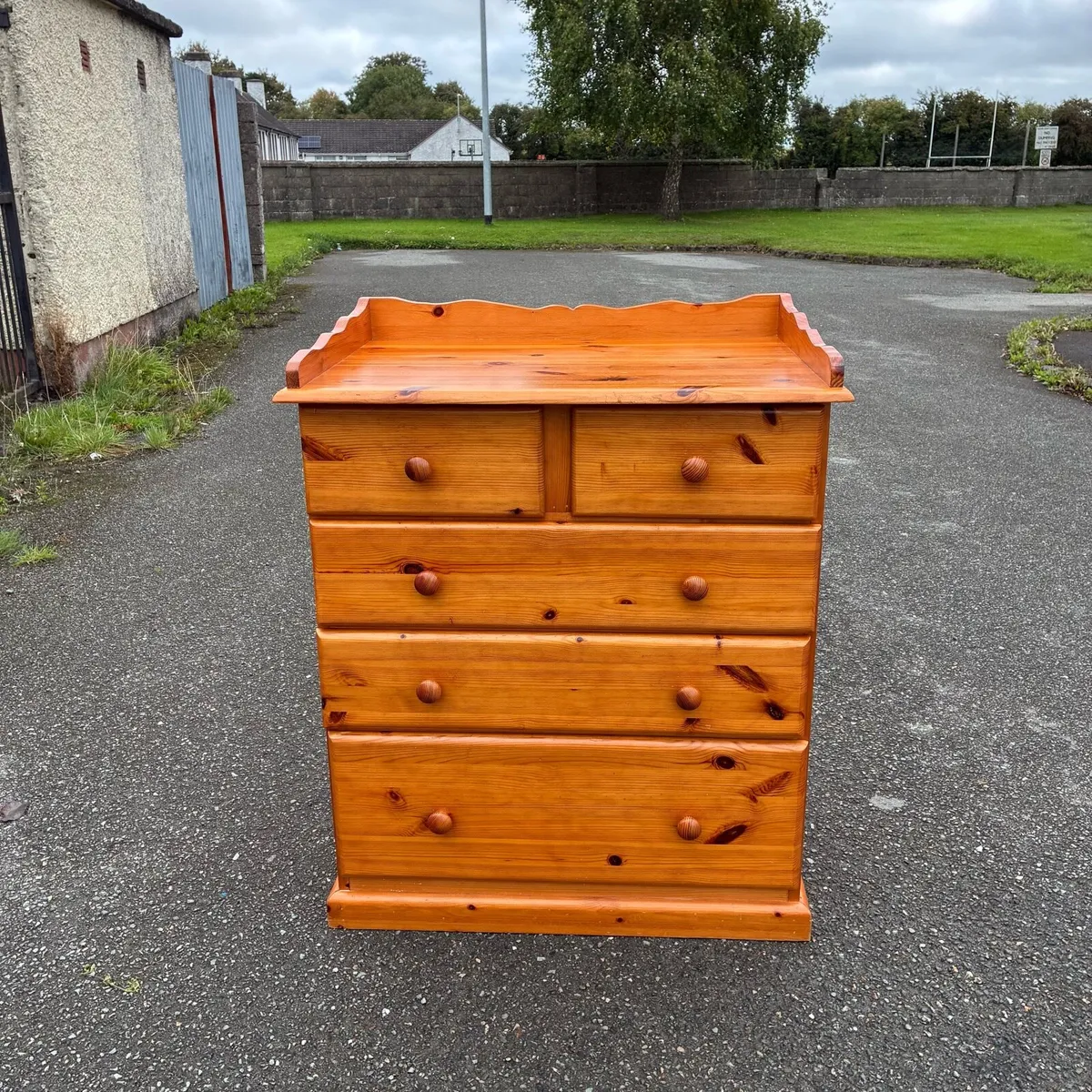 100% Solid Pine Chest of Drawers/ Changing Table - Image 1