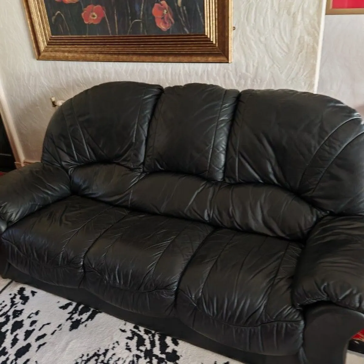 leather sofa - Image 1
