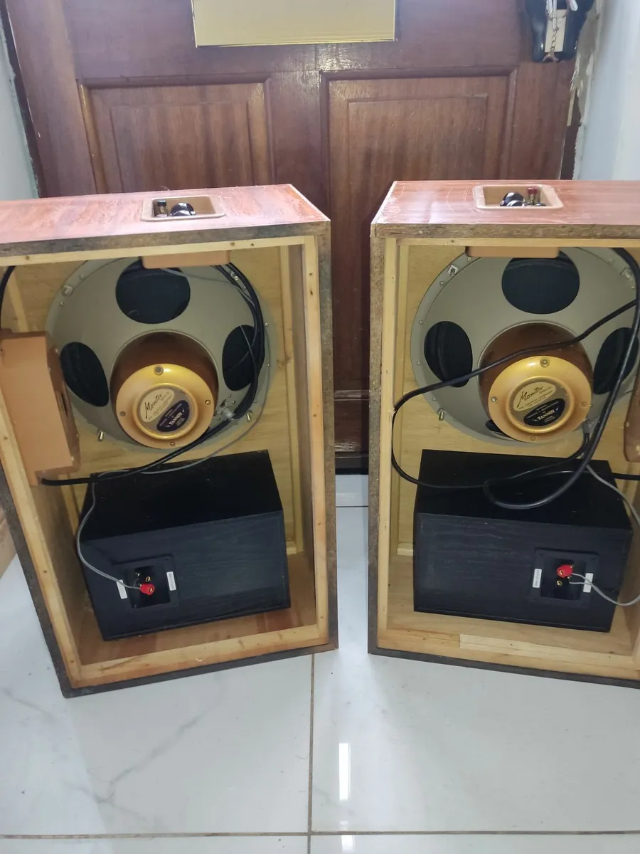 Rare vintageLSU/HF/12 TANNOY 1960 loud spikers set - Image 1