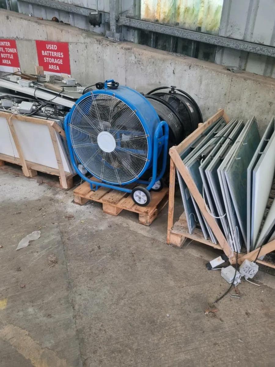 Commercial fans