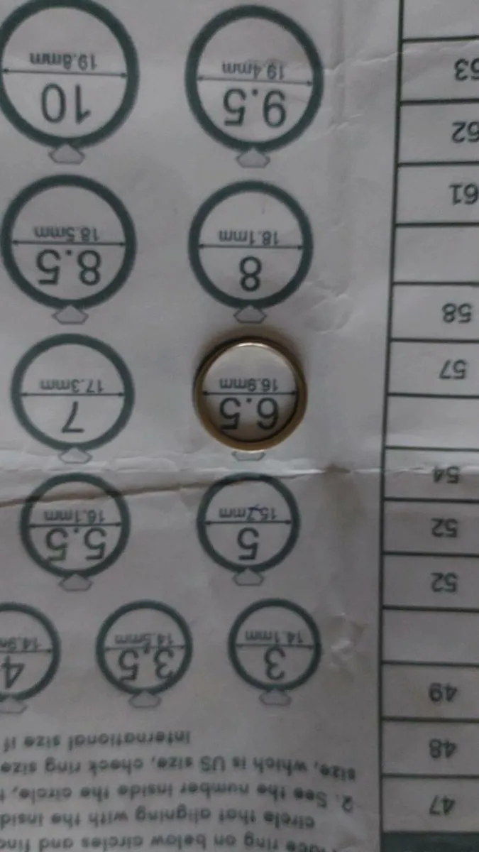 9ct gold ring - Image 3