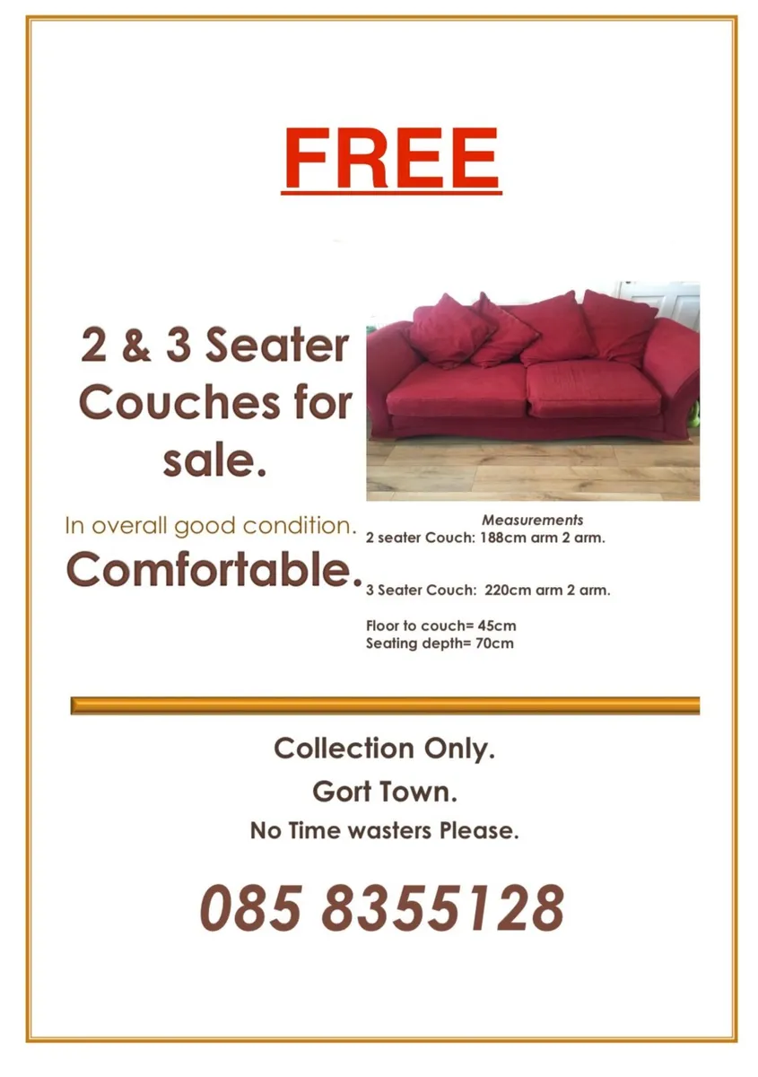 Sofa set - Image 1